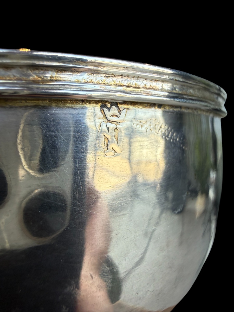 Gilded Solid Silver Ciborium, Belgium (tongeren), Circa 1670–1695; Attributed To Jean De Newe-photo-3