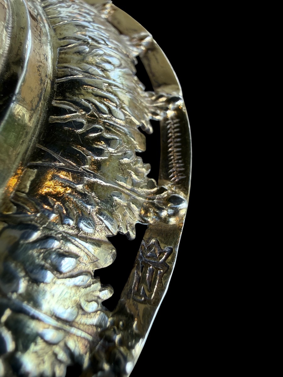 Gilded Solid Silver Ciborium, Belgium (tongeren), Circa 1670–1695; Attributed To Jean De Newe-photo-4
