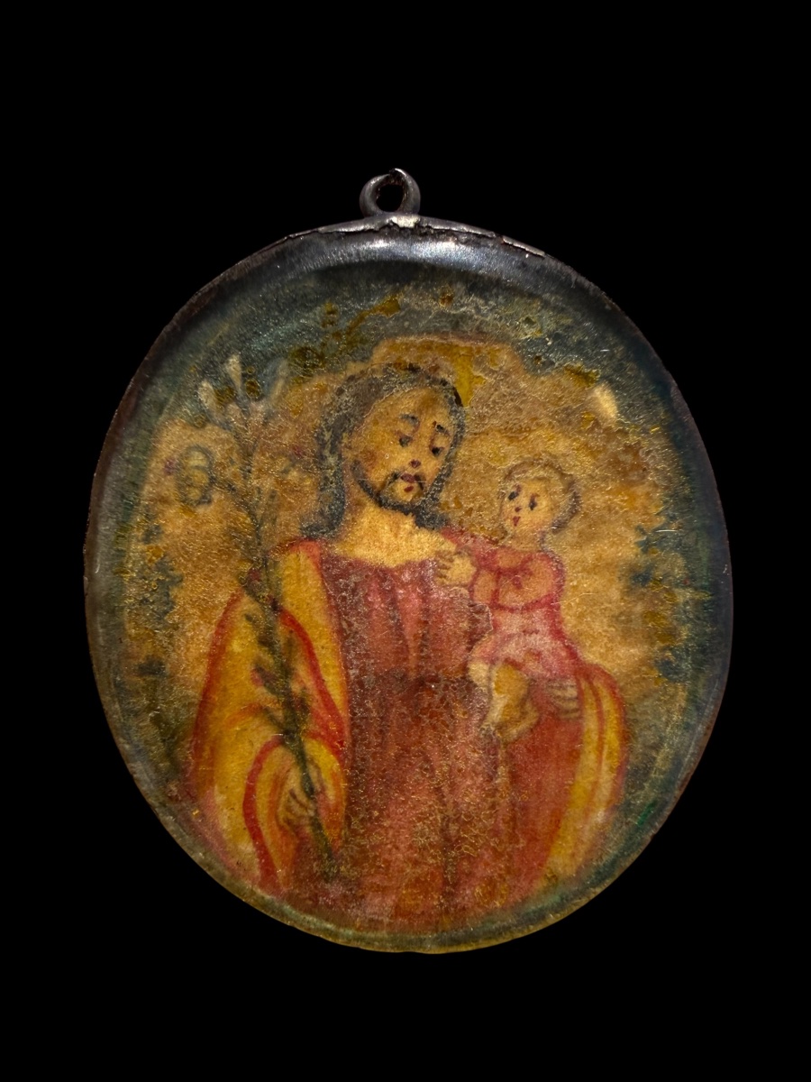 "reliquary" Relic Pendant - Italy - 18th Century-photo-2