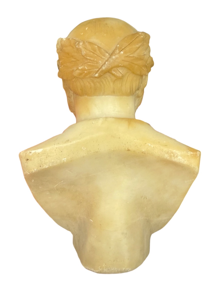 Marble Bust Of Aristotle – Grand Tour – Italy – 19th Century-photo-3