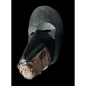 Ancient African Mask From The Dan Tribe (ivory Coast, Africa)