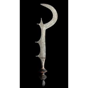 Execution Knife/sword From The 'ngombe/ngala' Tribe Of Congo - Africa - Early 20th Century