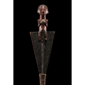 Baton/canne ‘Kibango’ de la tribu ‘Luba’ du Congo - Afrique - début 20e siècle