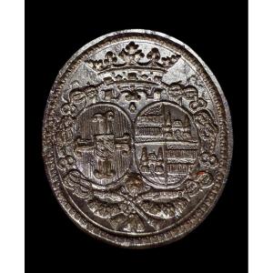 Wrought Iron Heraldic Seal (seal/marker) - 18th Century