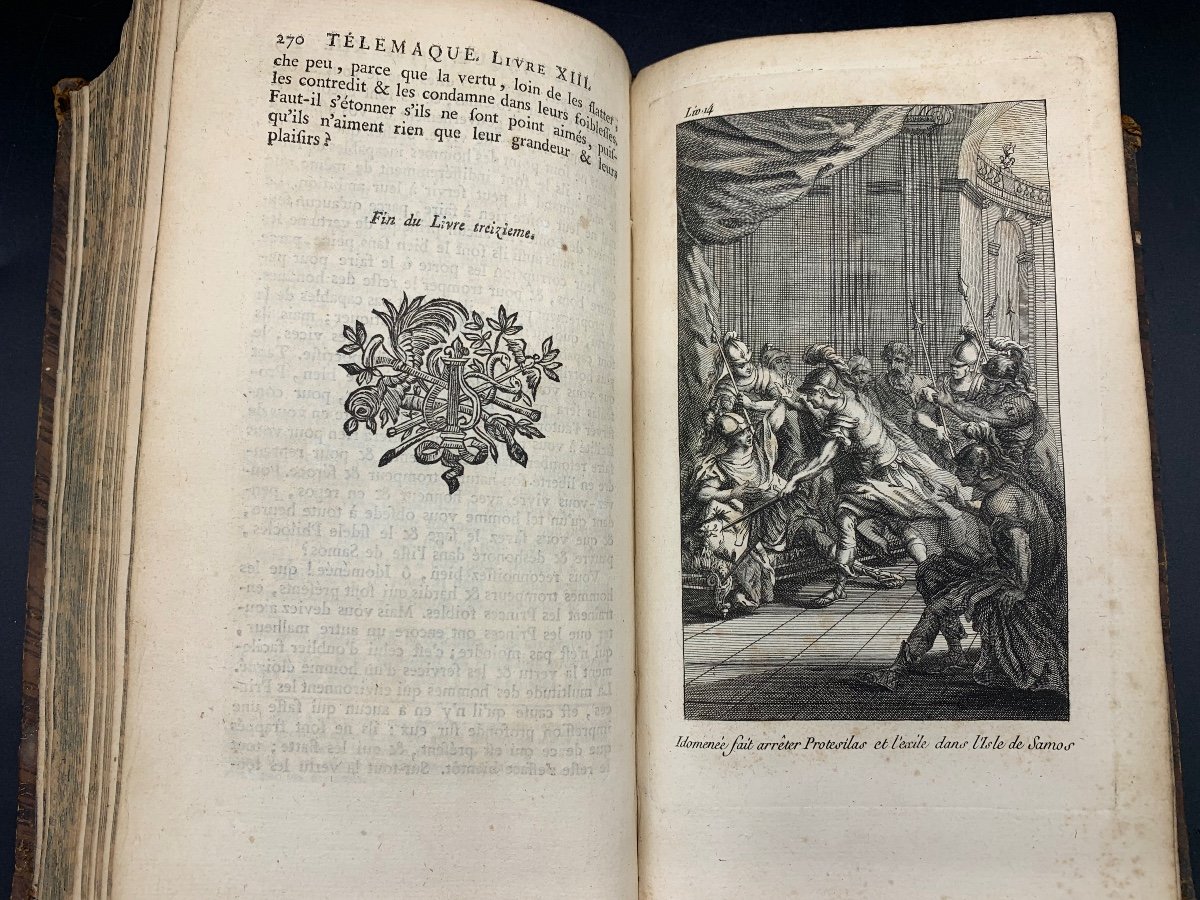 Livre Ancien Les Aventures De Telemaque Fils D’ulysse , Maestricht 1782-photo-1
