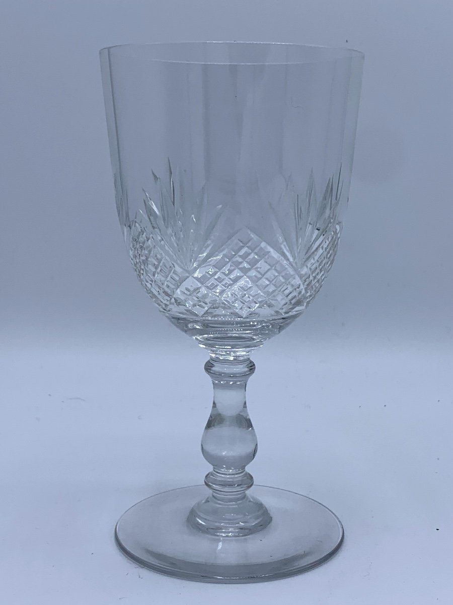Baccarat Crystal Glasses Service Douai Model -photo-2