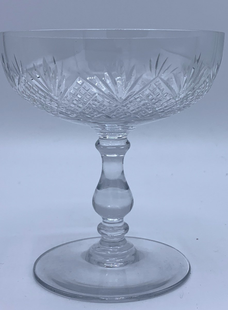 Baccarat Crystal Glasses Service Douai Model -photo-3