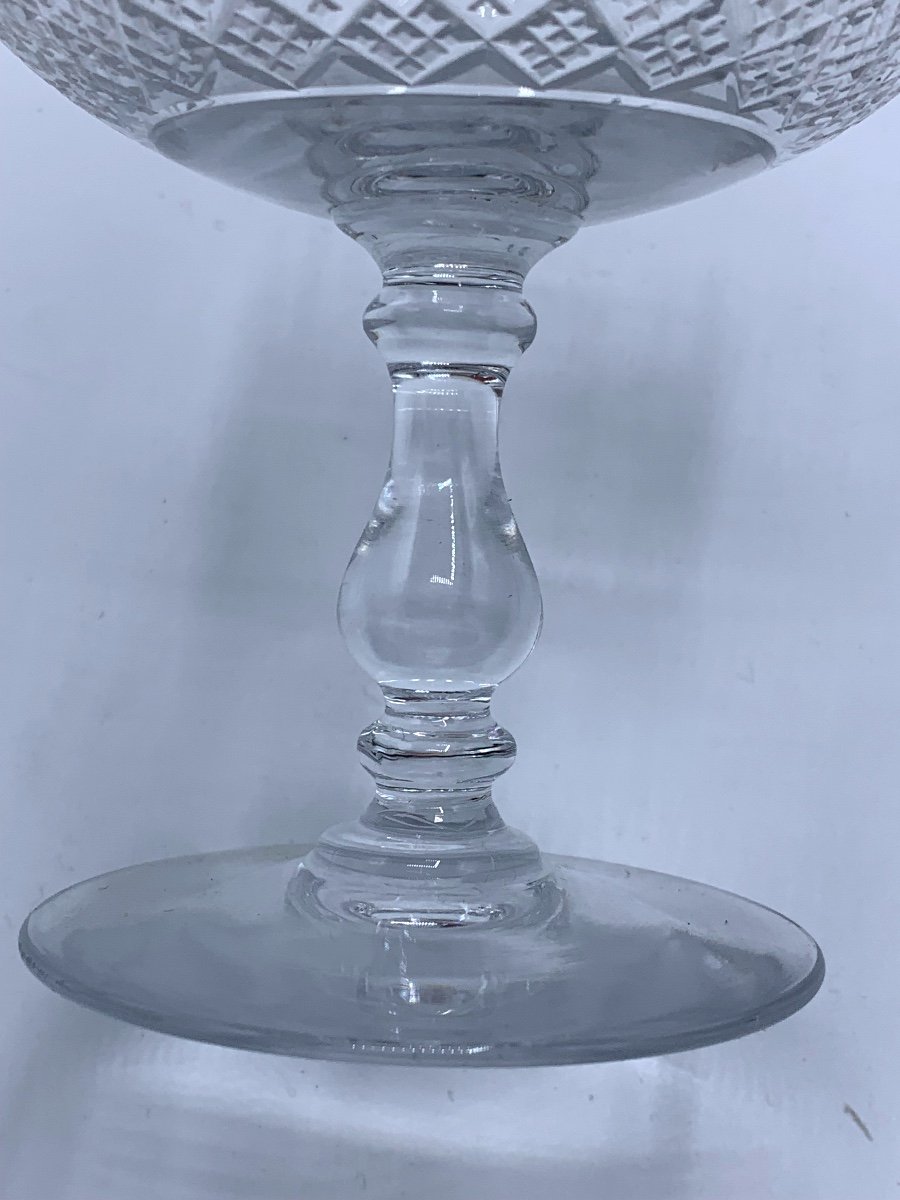 Baccarat Crystal Glasses Service Douai Model -photo-3