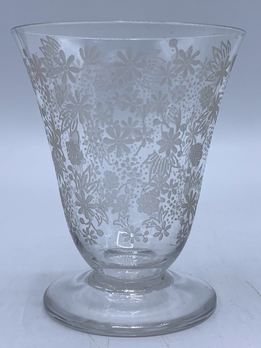 Verres En Cristal Baccarat Modèle Elisabeth Millefiori -photo-4