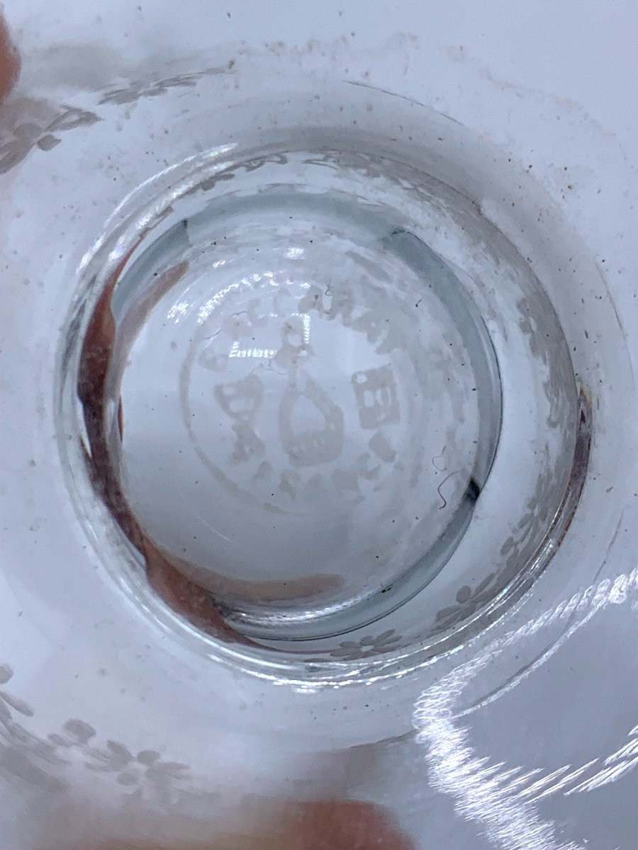 Verres En Cristal Baccarat Modèle Elisabeth Millefiori -photo-1