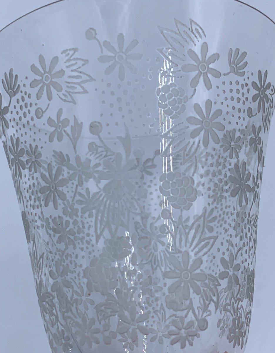 Verres En Cristal Baccarat Modèle Elisabeth Millefiori -photo-2
