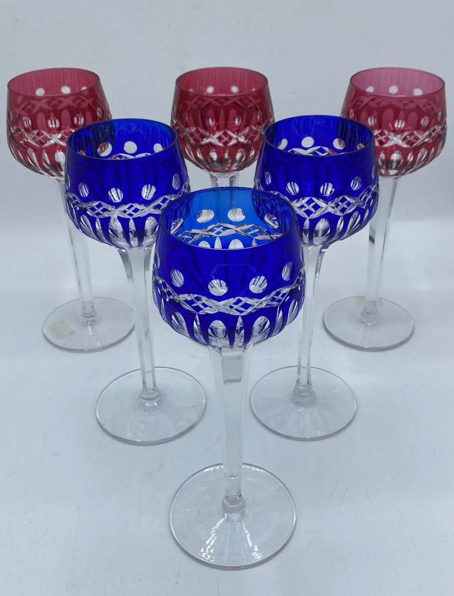 Verres En Cristal , Roemer Saint Louis Modèle Traminer -photo-2