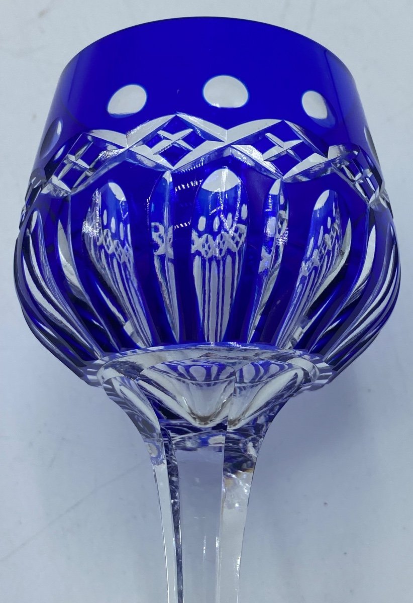 Verres En Cristal , Roemer Saint Louis Modèle Traminer -photo-5