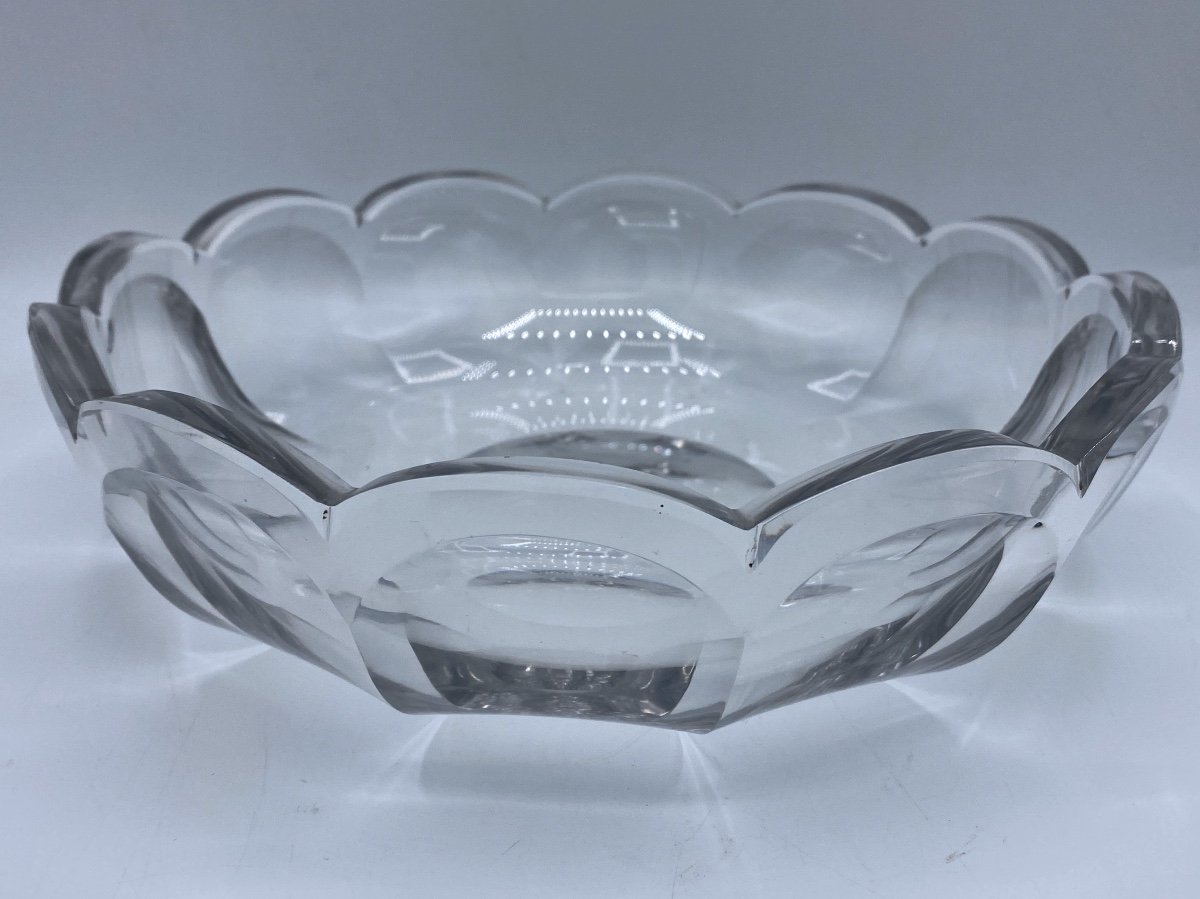 Saladier Et Coupelles En Cristal De  Baccarat Modèle Malmaison-photo-3
