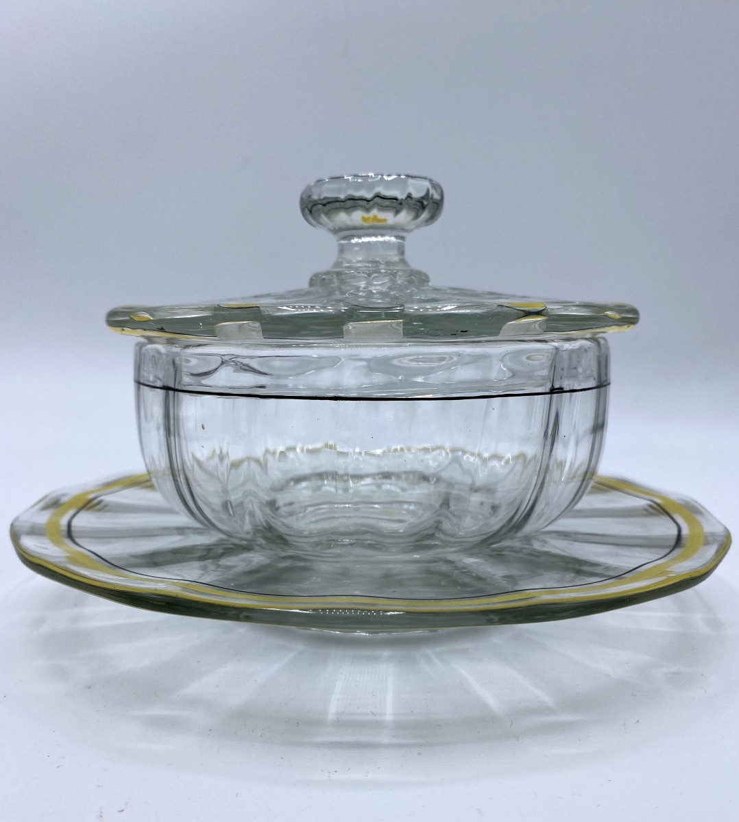 Candy Box, Jam Jar, Daum Nancy Circa 1920/1930-photo-2