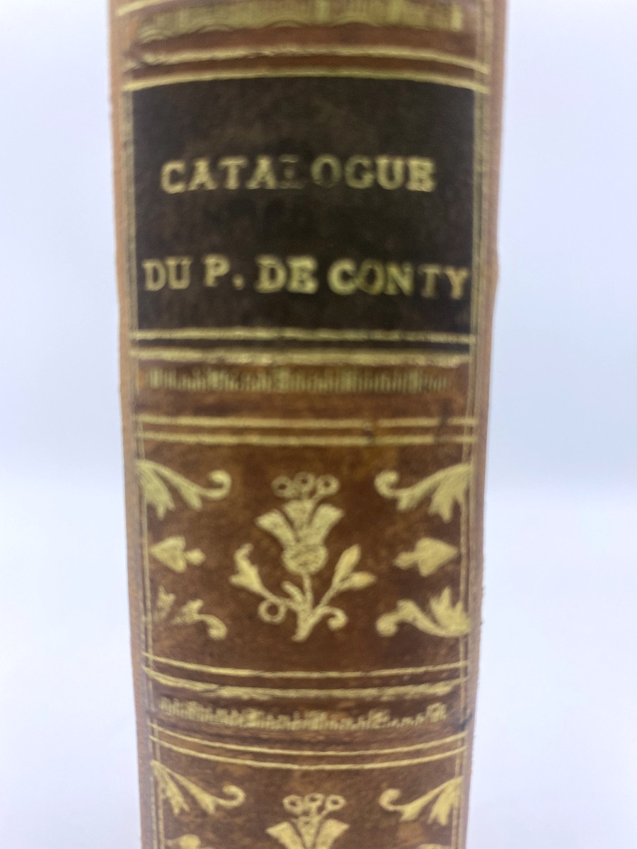 Old Book Catalog Of The Collection Of Monseigneur Prince De Couty -photo-3