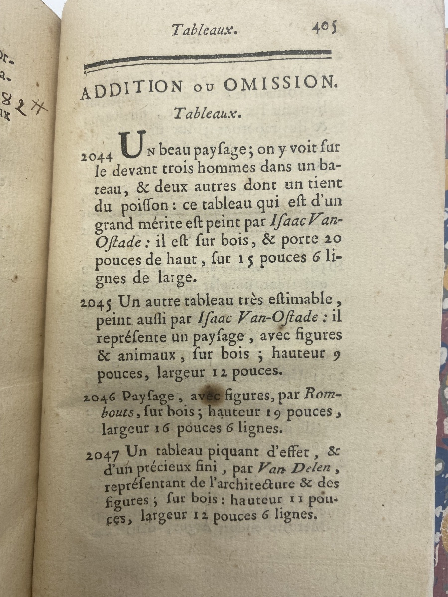 Old Book Catalog Of The Collection Of Monseigneur Prince De Couty -photo-3