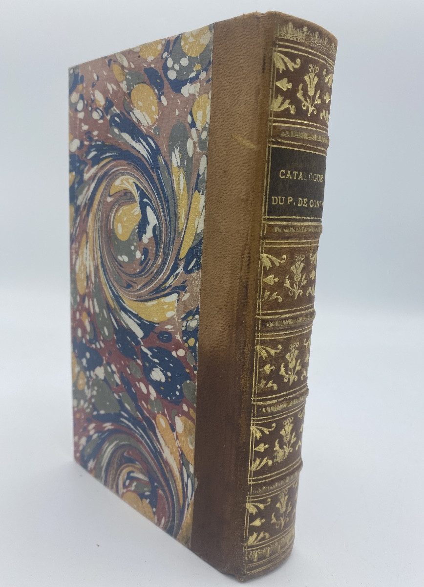 Old Book Catalog Of The Collection Of Monseigneur Prince De Couty -photo-6