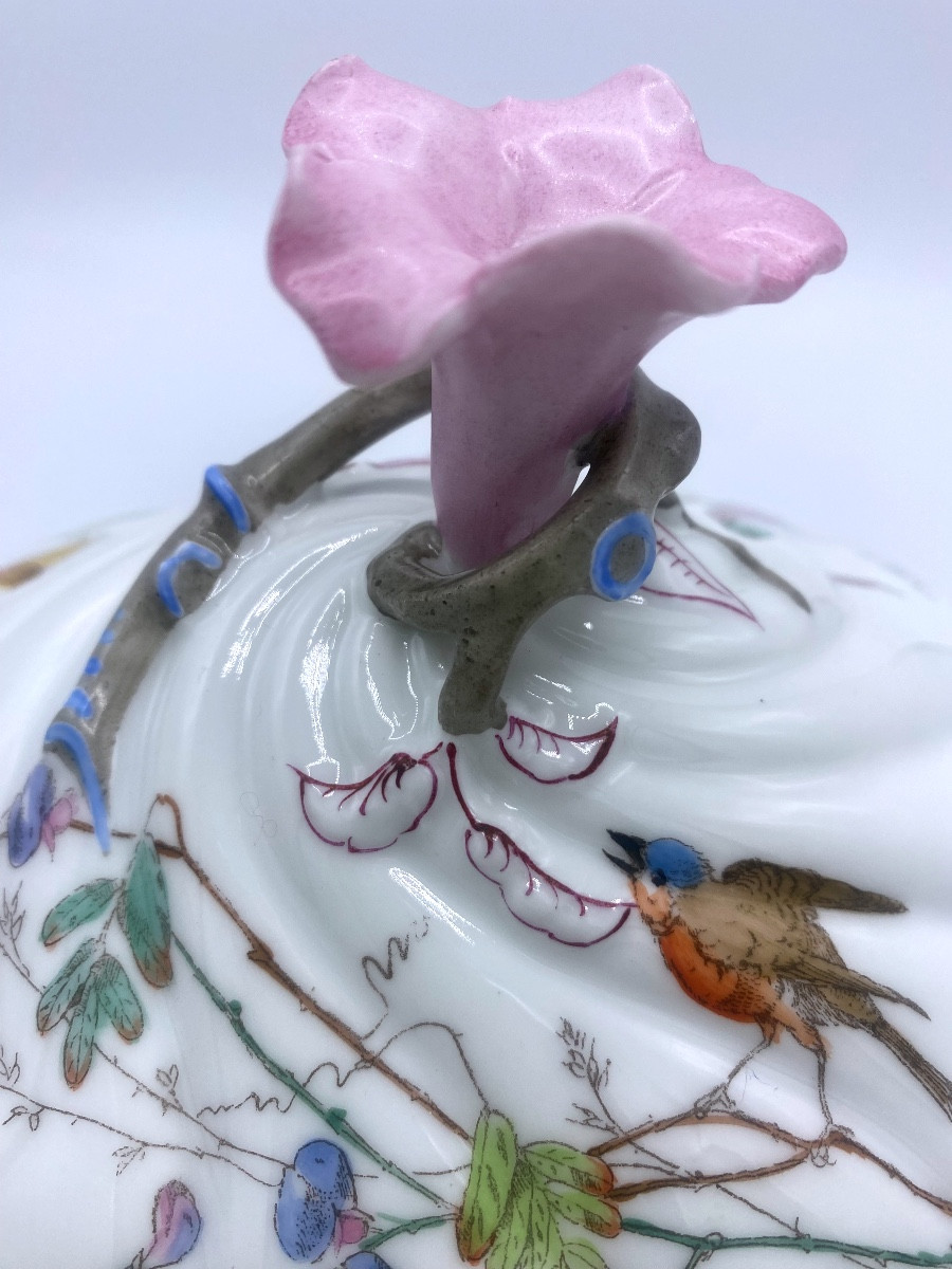 Saucière en porcelaine de Limoges Jean Pouyat -photo-7