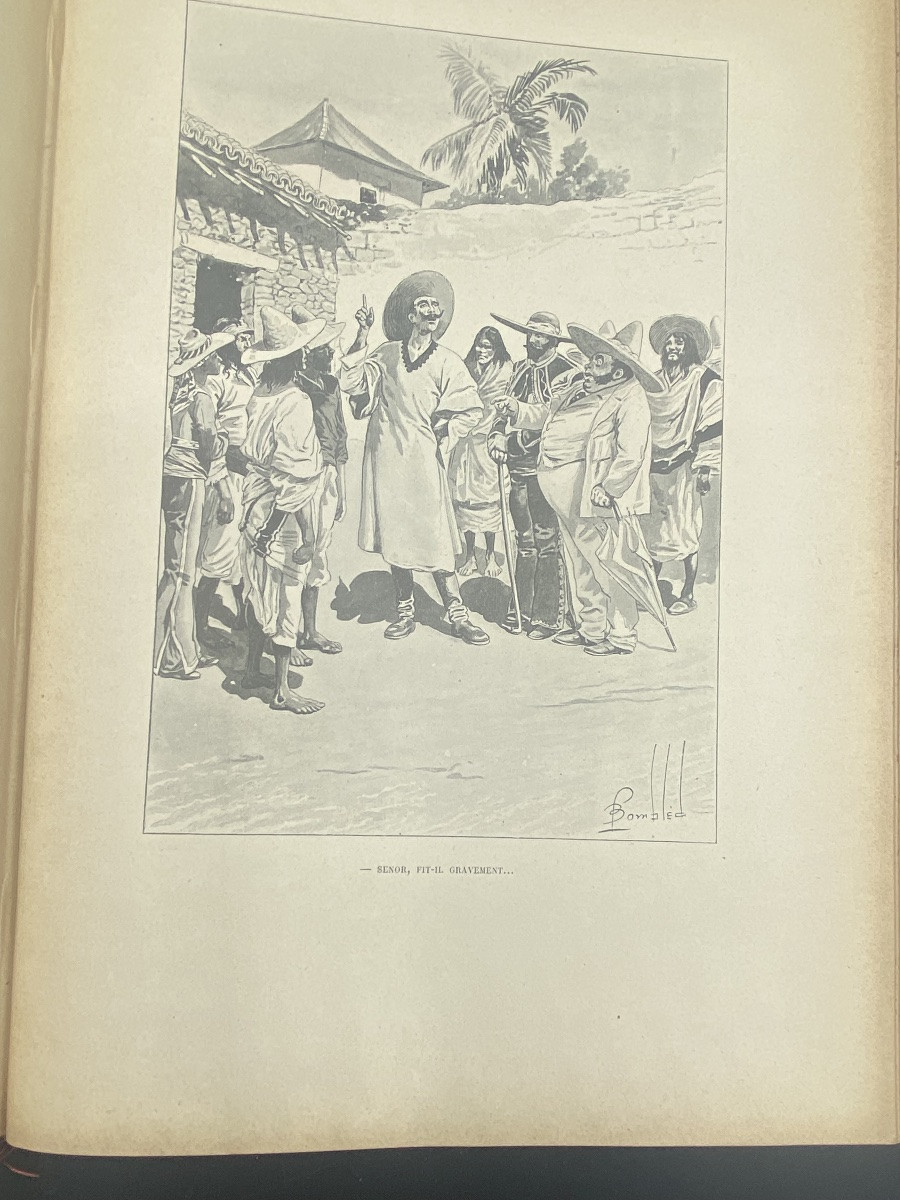 Livre ancien de Paul d’Ivoi . Massiliague de Marseille avec autographe -photo-6