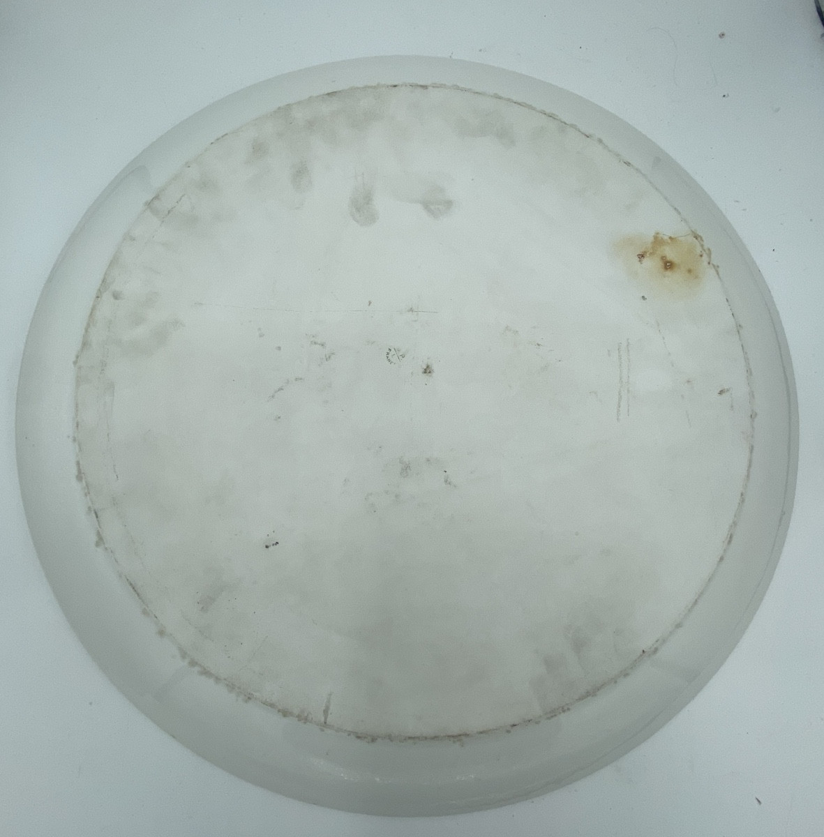 Large Dish In Limoges Porcelain By Jean Pouyat-photo-4