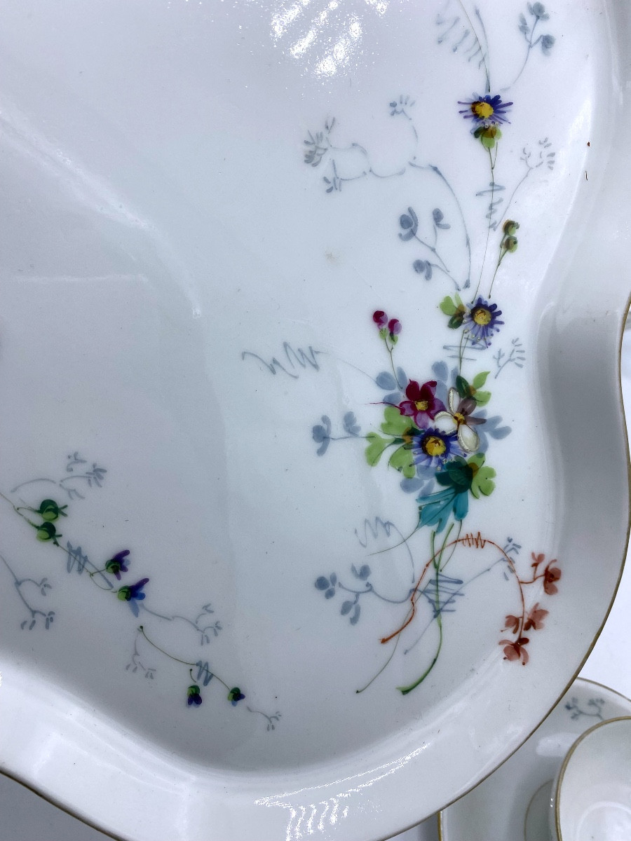 Late 19th Century Porcelain Tête à Tête Service-photo-3