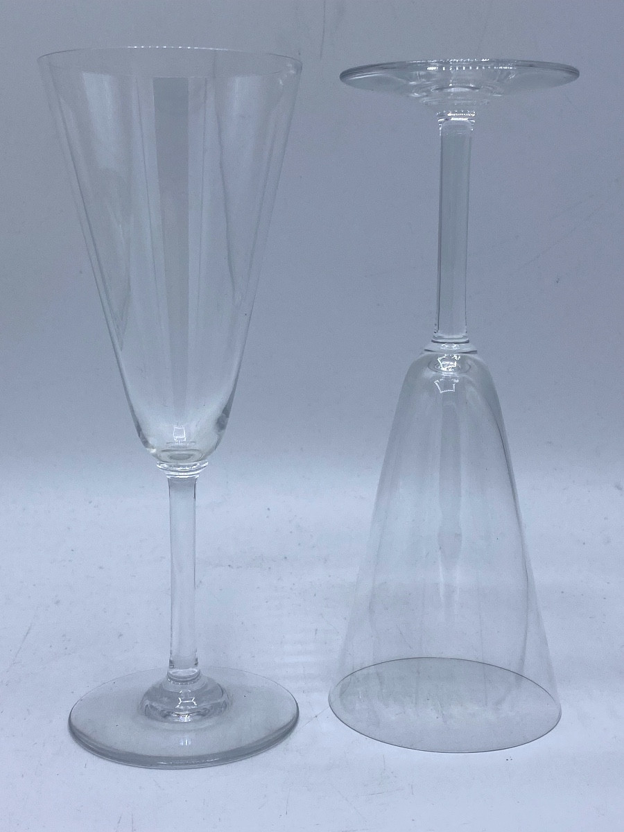 Baccarat Crystal Champagne Flutes Model 100-192-photo-4