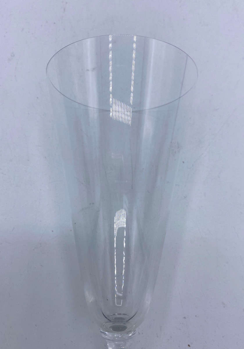 Baccarat Crystal Champagne Flutes Model 100-192-photo-1