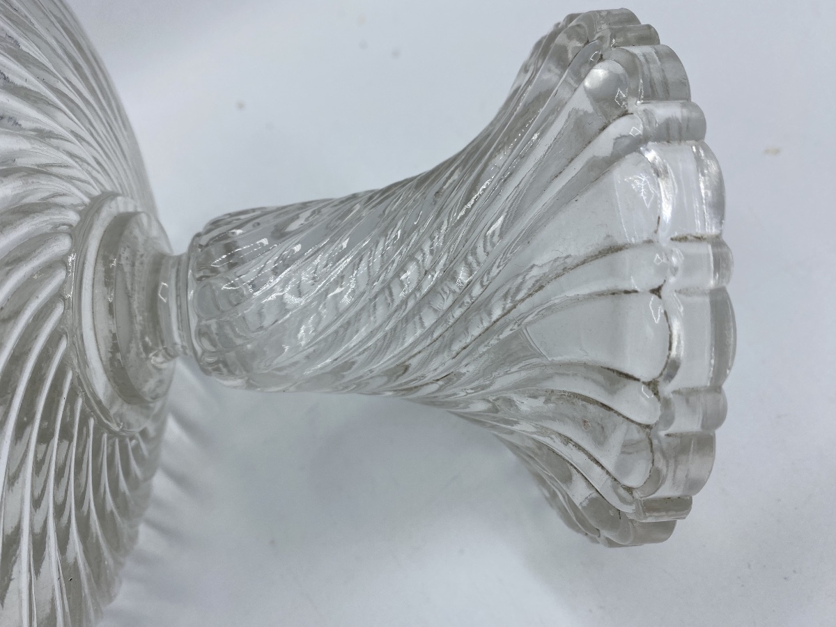 2 Baccarat Crystal Bowls Bambou Model-photo-3