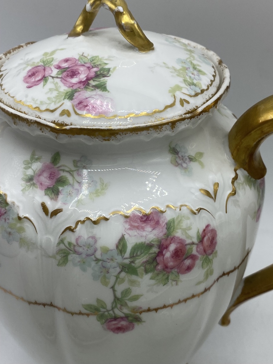 Emile Bourgeois Porcelain Tea Set -photo-3