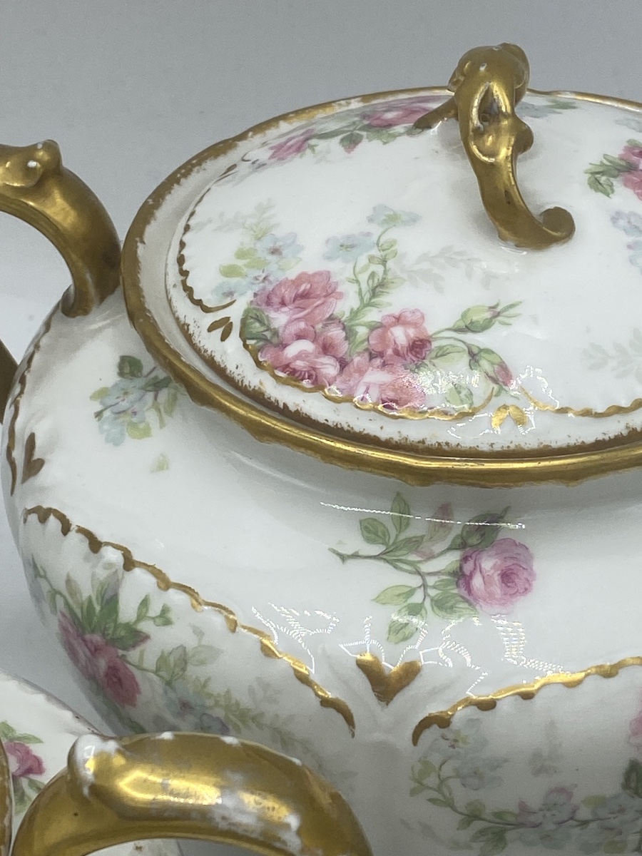 Emile Bourgeois Porcelain Tea Set -photo-6