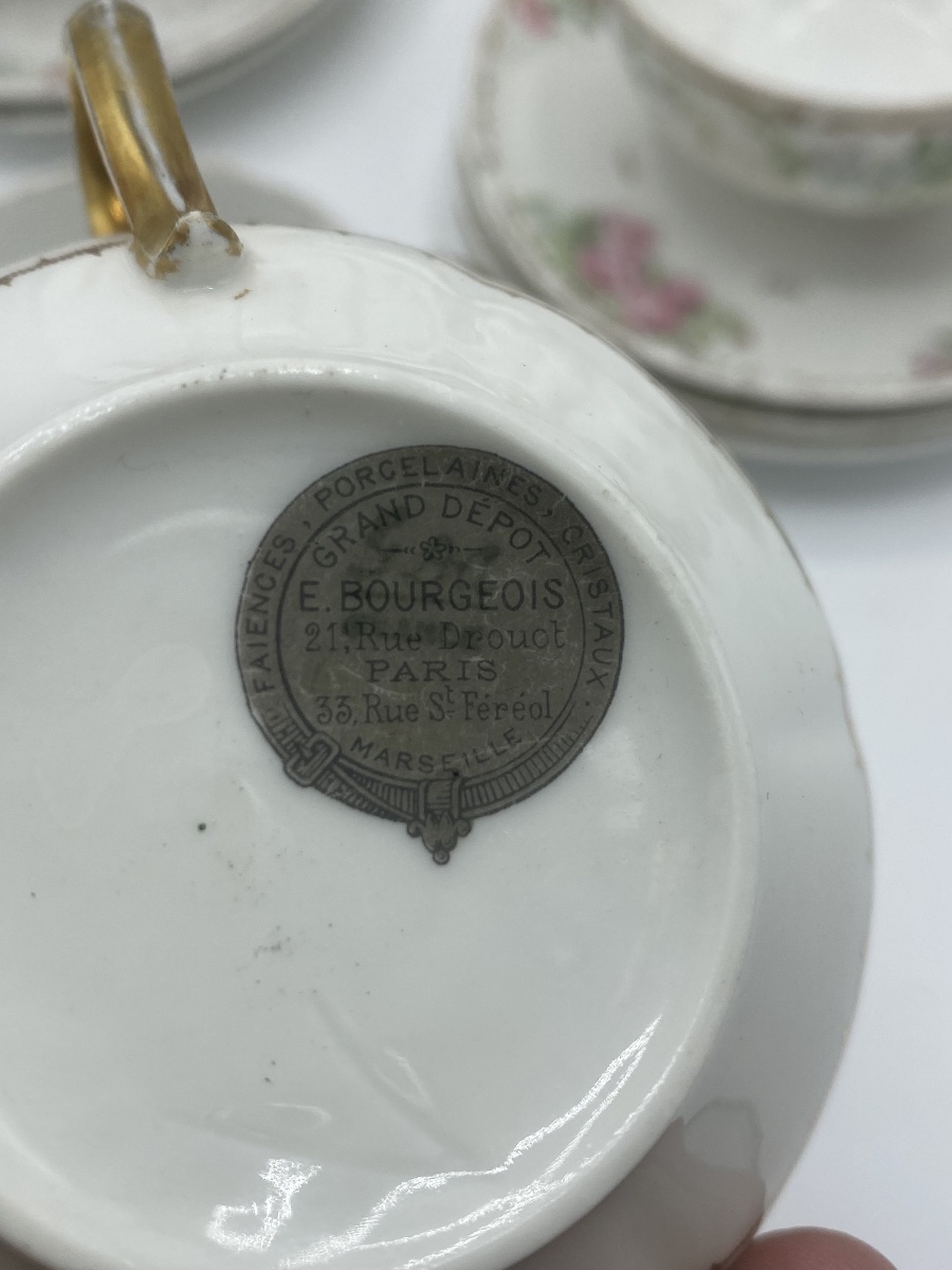 Emile Bourgeois Porcelain Tea Set -photo-8