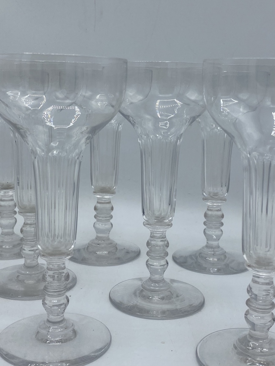 12 champenoises en cristal de Baccarat -photo-4
