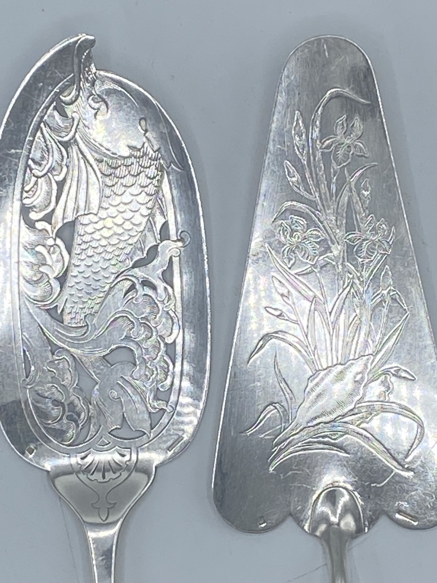 Christofle "japon" Model, Silver-plated Metal -photo-2