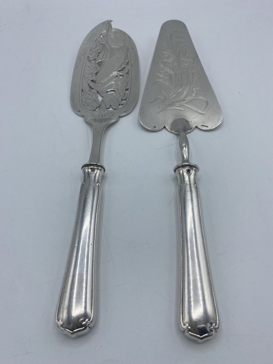 Christofle "japon" Model, Silver-plated Metal -photo-3