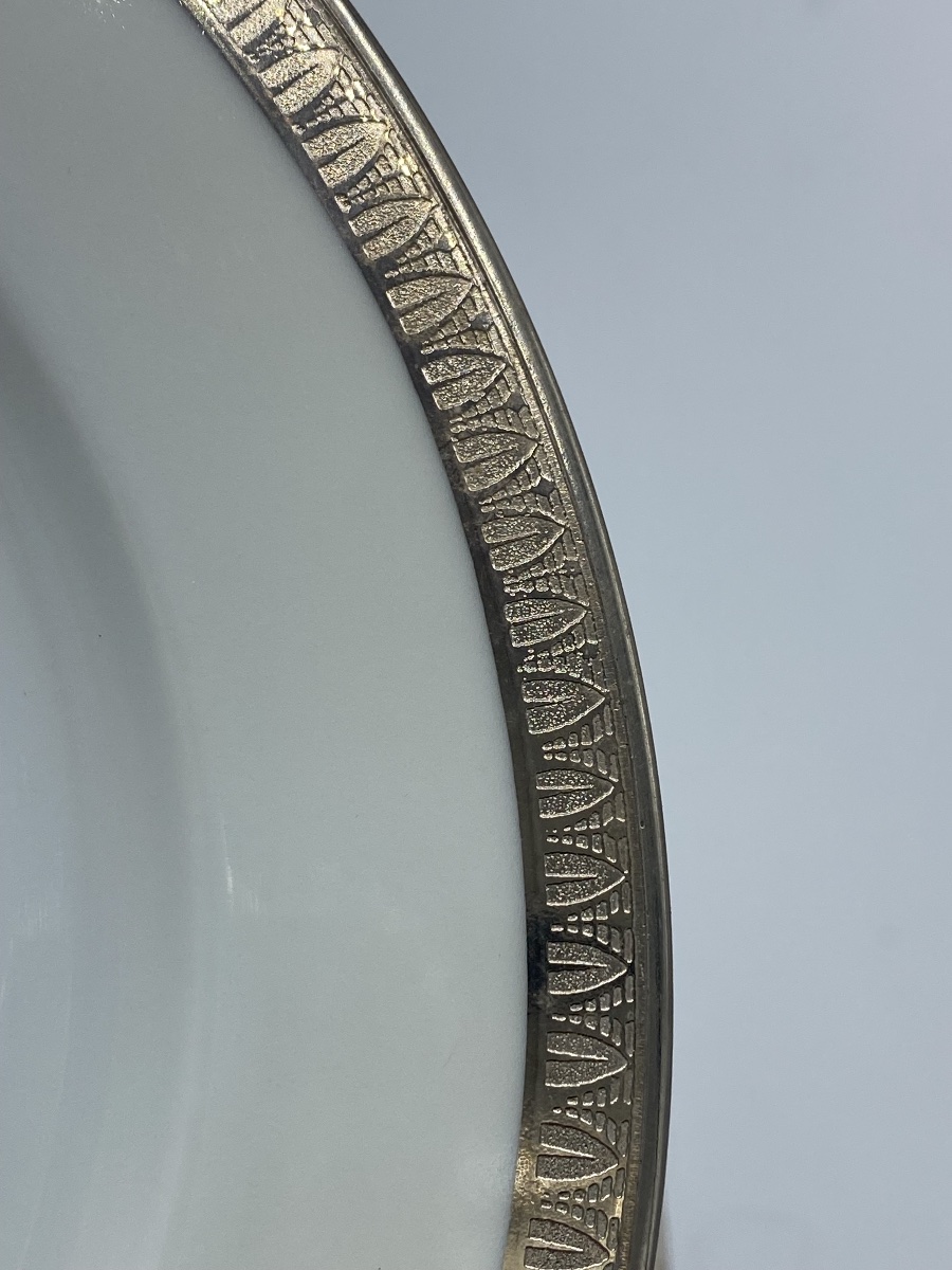 Limoges Bernardaud And Christofle Dessert Plates -photo-1