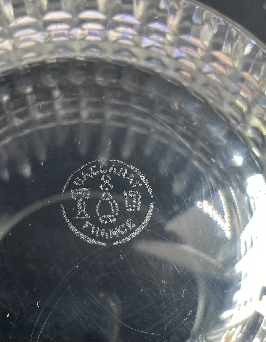Baccarat "nancy" Decanter And Glasses -photo-5