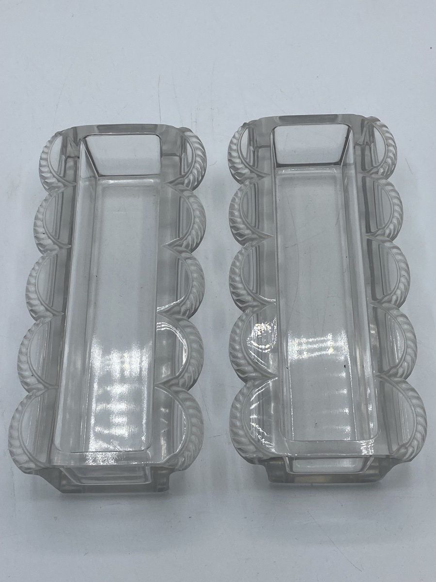 Lalique Table Runner, France, "festons" Model -photo-3