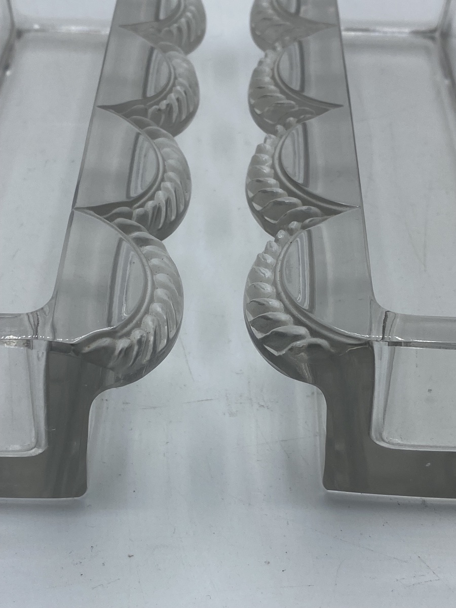 Lalique Table Runner, France, "festons" Model -photo-4