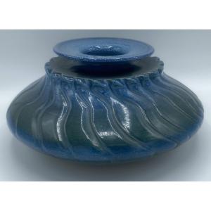Ceramic Lentil Vase Circa 1970
