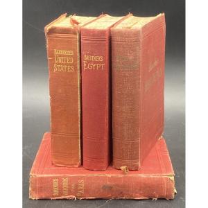 Manuels du voyageur Baedeker’s ,20eme