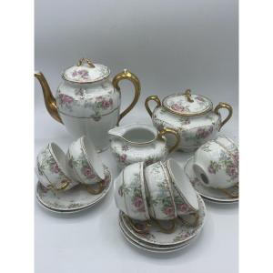Service à thé porcelaine Emile Bourgeois