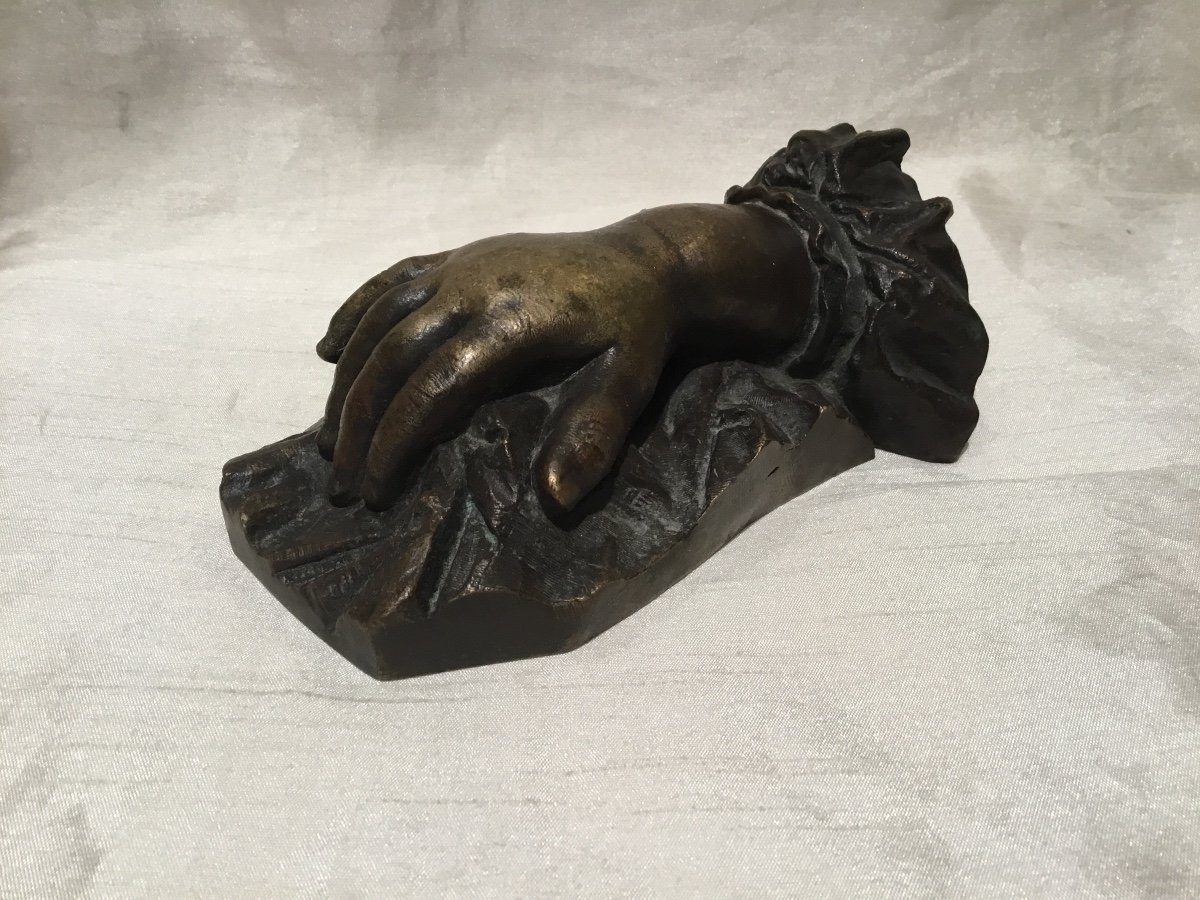 E.cappua - Bronze Baby Hand Dated 1866