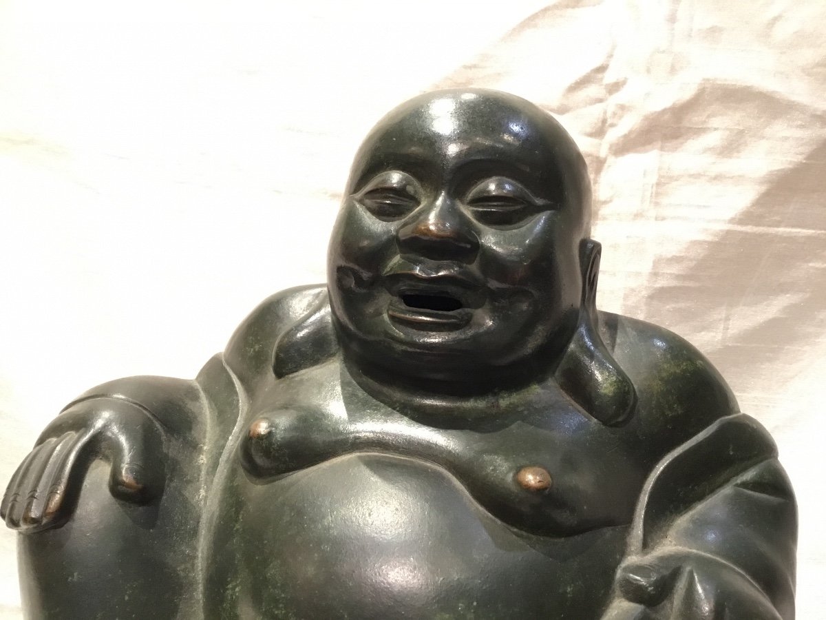 19th Century Bronze Buddha -photo-2