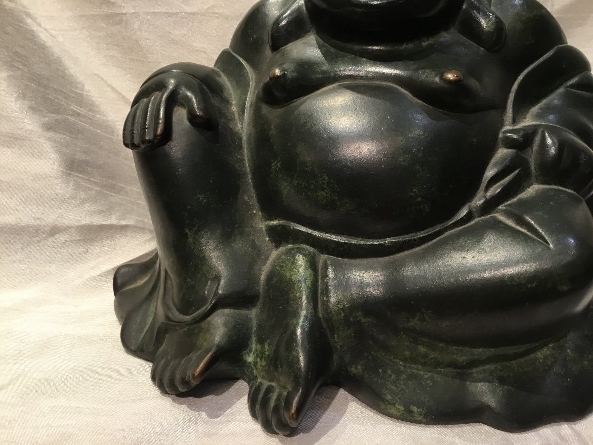 19th Century Bronze Buddha -photo-3