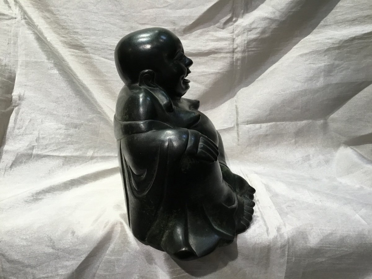 19th Century Bronze Buddha -photo-3