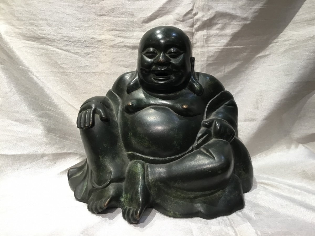 19th Century Bronze Buddha 