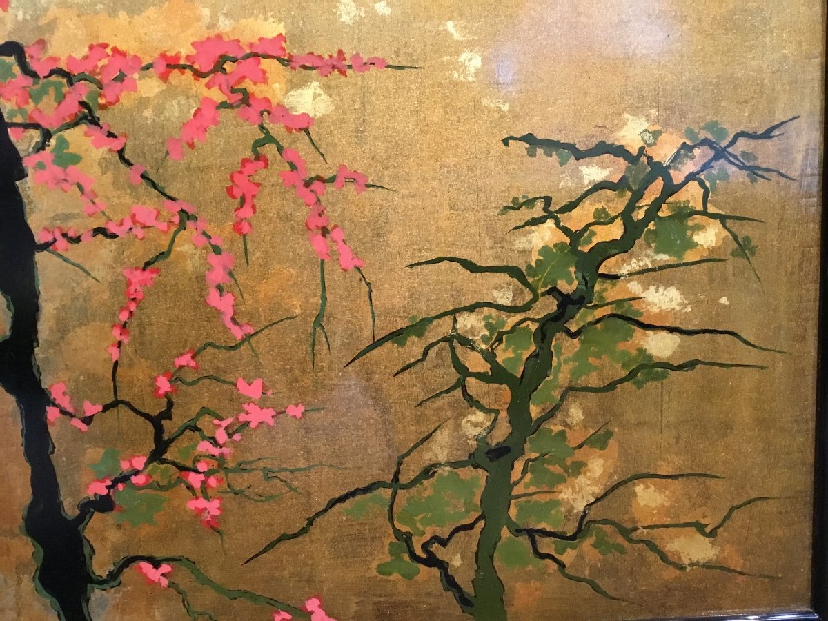 Duc Toan Nguyen - Cherry Blossom 20th Century Lacquer-photo-1