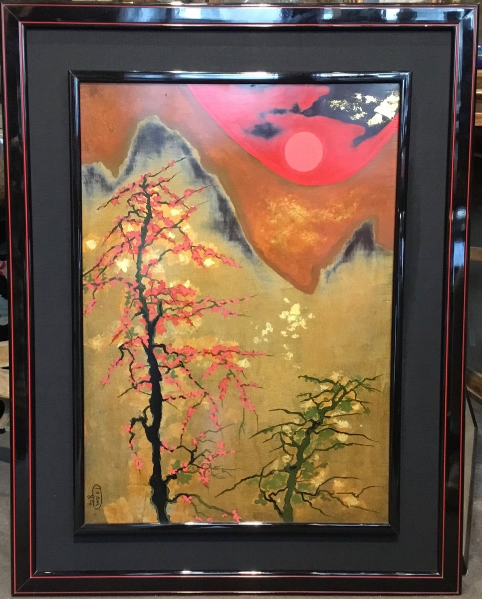 Duc Toan Nguyen - Cherry Blossom 20th Century Lacquer