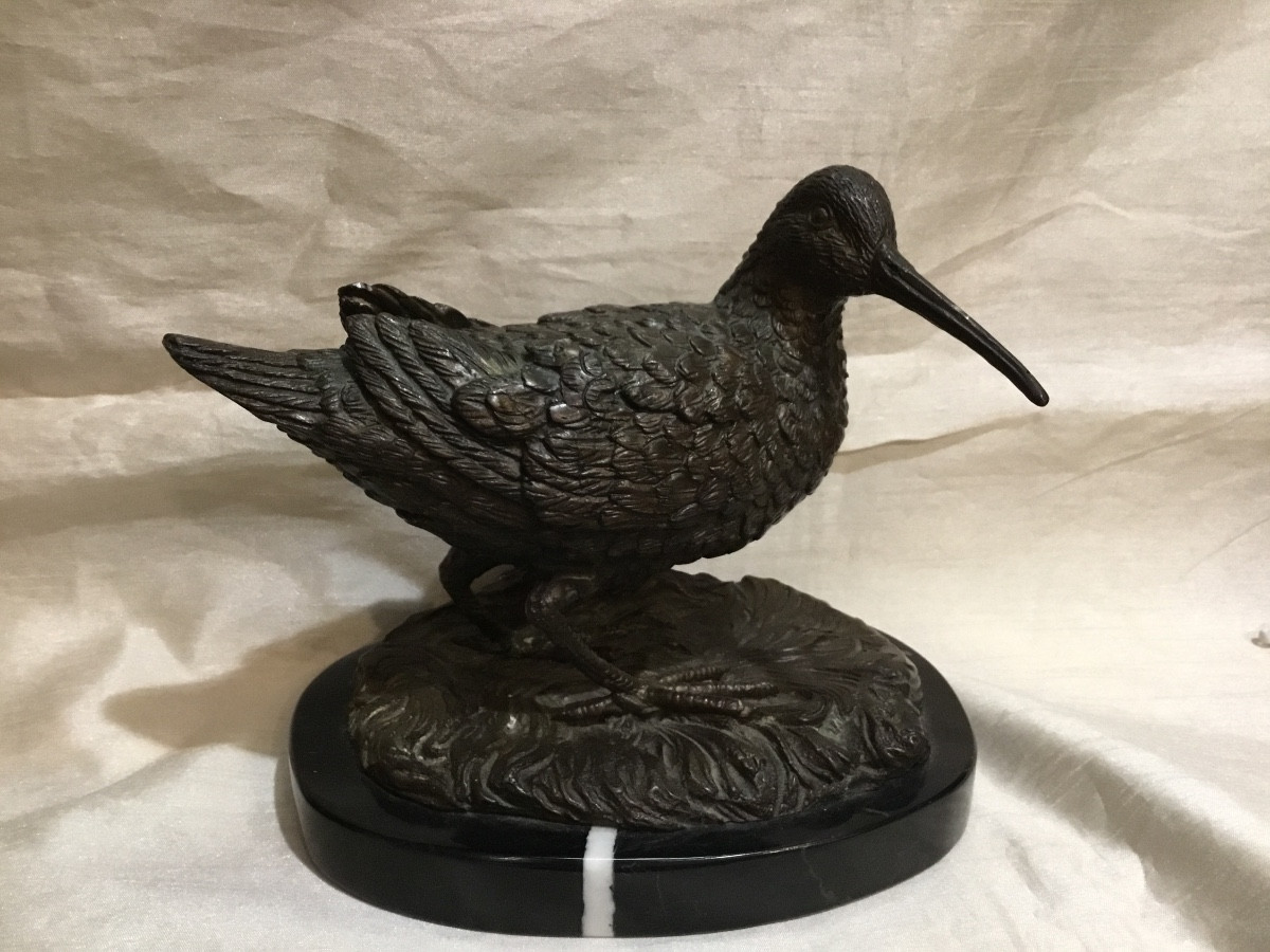 19th Century - Bronze Woodcock 